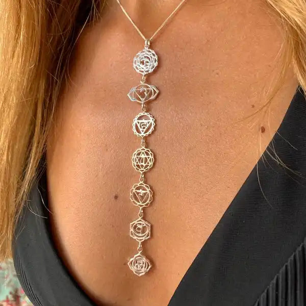 7 Chakra Goddess Necklace